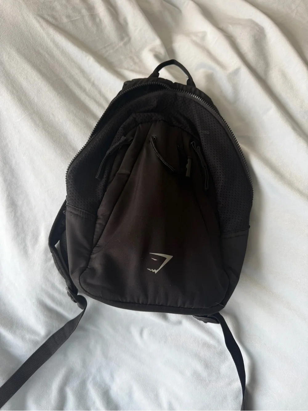 Gymshark Black Compact Everyday Backpack